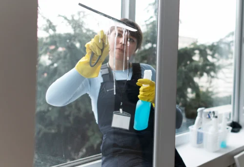 Nettoyage de vitres intérieures et extérieures à Noël-Cerneux